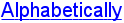 Ascorbic Acids Sorted Alphabetically